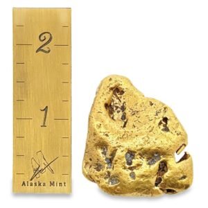 141.0 Gram Natural Gold Nugget from Chandalar, Alaska