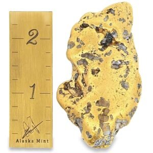 158.0 Gram Natural Gold Nugget from Chandalar, Alaska