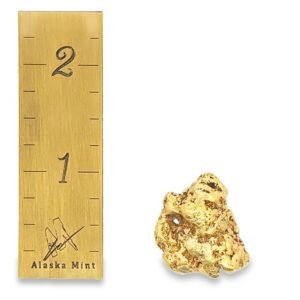 21.9 Gram Natural Gold Nugget from Alaska