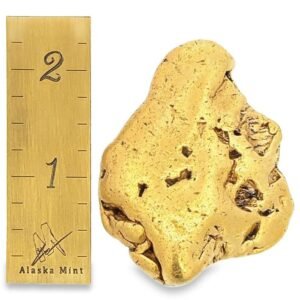 221.6 Gram Natural Gold Nugget from Chandalar, Alaska