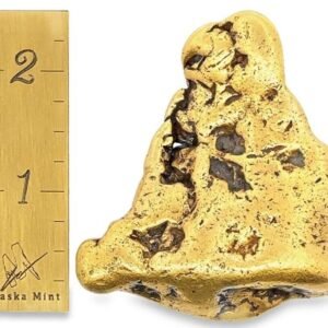 236.9 Gram Natural Gold Nugget from Chandalar, Alaska